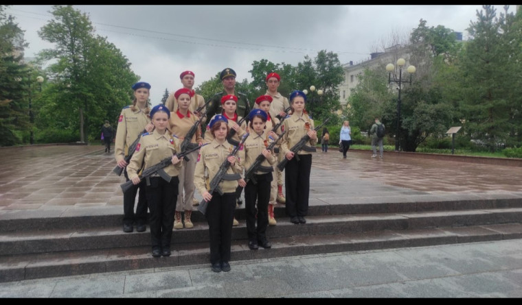 Почётный караул.
